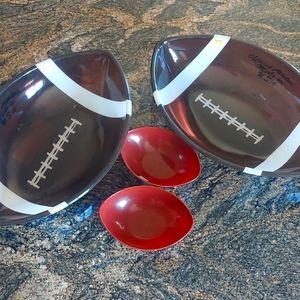 Football chips & Dip set - NWT